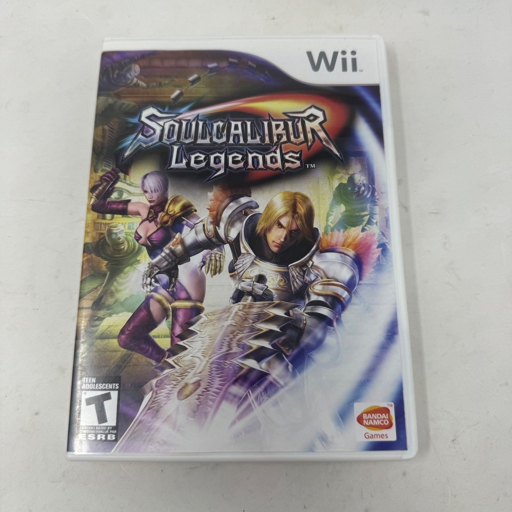 SoulCalibur Legends Nintendo Wii Game Bandai Namco CIB Mint Condition!!!